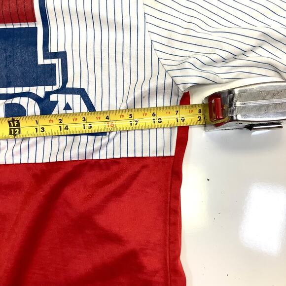 Vtg 70/80s Hallman Racing USA Honda Racing Jersey Shirt Motocross Long Sleeve Lg - Picture 8 of 8